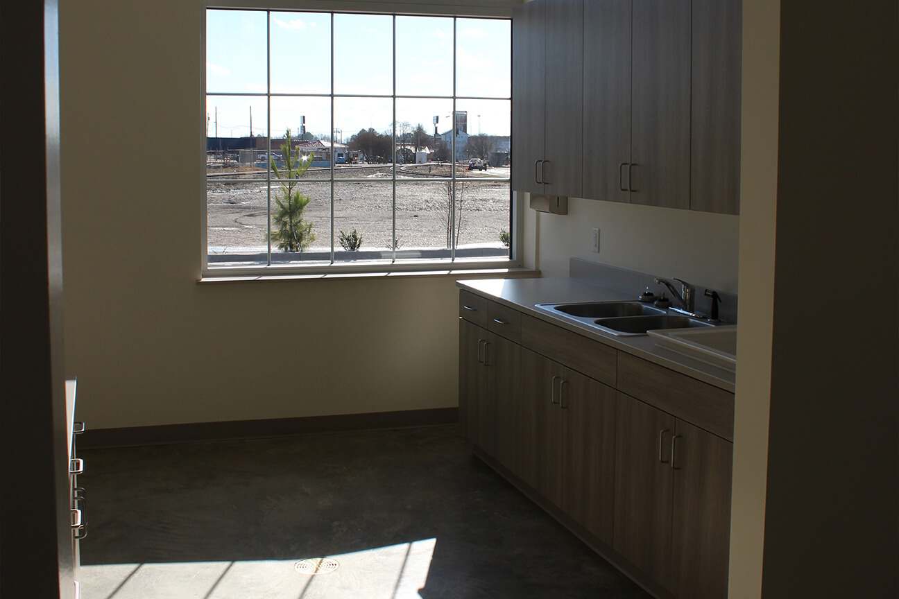 Inside the Community Pavilion in Downtown Paragould.